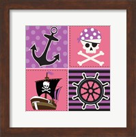 Framed Ahoy Pirate Girl II