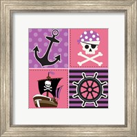 Framed Ahoy Pirate Girl II