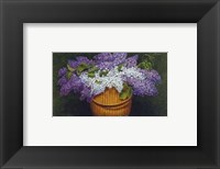 Framed Lilacs of Nantucket