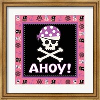 Framed Ahoy Pirate Girl III