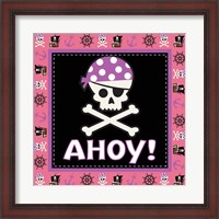 Framed Ahoy Pirate Girl III