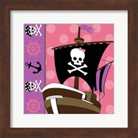 Framed Ahoy Pirate Girl V