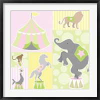 Framed Baby Big Top III Pink