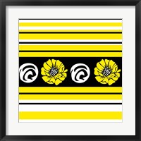 Framed Bold Yellow Flower II