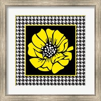 Framed Bold Yellow Flower XI
