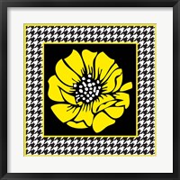 Framed Bold Yellow Flower XI