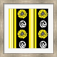 Framed Bold Yellow Flower XII