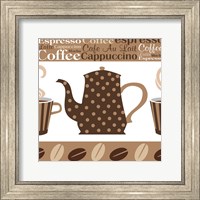 Framed Cafe Au Lait Cocoa Latte II