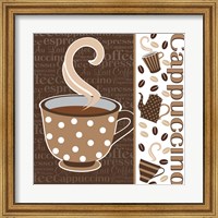 Framed Cafe Au Lait Cocoa Latte IV