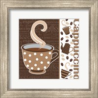 Framed Cafe Au Lait Cocoa Latte IV