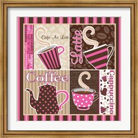 Framed Cafe Au Lait Cocoa Punch XIII