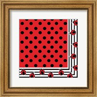 Framed Ladybug III