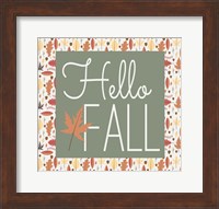 Framed Hello Fall II