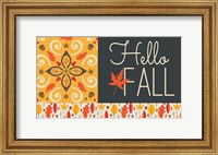 Framed Hello Fall I