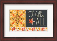 Framed Hello Fall I