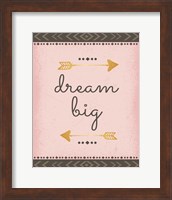 Framed Dream Big