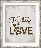 Framed Kitty Love