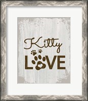 Framed Kitty Love
