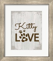 Framed Kitty Love