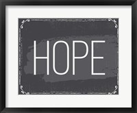 Hope Framed Print
