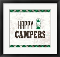 Framed Happy Campers