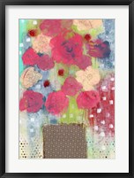 Framed Bright Floral in Vase