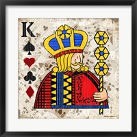 Framed King of Spades