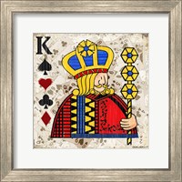 Framed 'King of Spades' border=