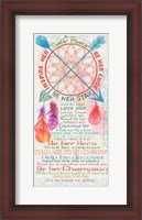 Framed Girls Dream Catcher