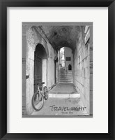 Framed Travel Light B&W