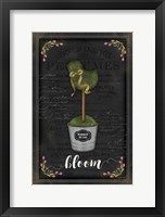Framed Topiary Chick