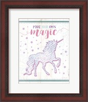 Framed Magic Unicorn