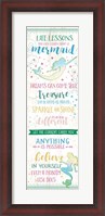 Framed Life Lessons from a Mermaid
