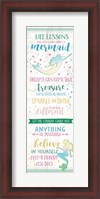 Framed Life Lessons from a Mermaid
