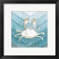 Framed 'Coastal Crab' border=