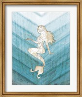 Framed Coastal Mermaid II