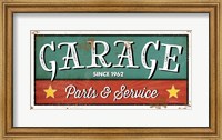 Framed Garage