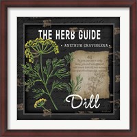 Framed Herb Guide Dill