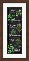 Framed Herbs