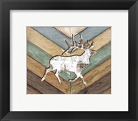 Framed Lodge Elk