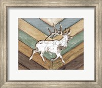 Framed Lodge Elk