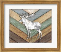 Framed 'Lodge Moose' border=