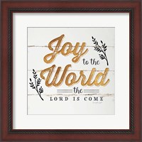Framed 'Joy to the World' border=