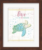 Framed Sea Turtle