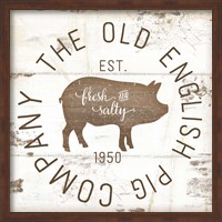 Framed Old Pig Company II
