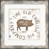 Framed Old Pig Company II