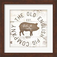 Framed Old Pig Company II