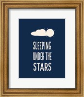Framed Sleeping Under the Stars
