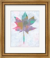 Framed Leaf Abstract II