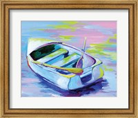Framed Sunset Boat II